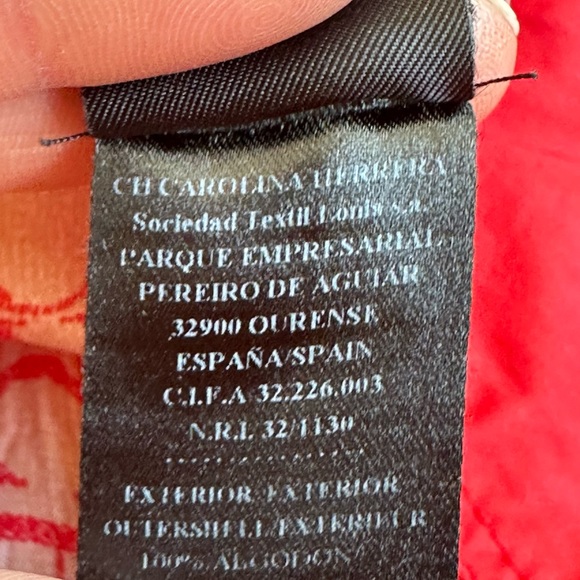 Carolina Herrera Light Red Midi Skirt Zip In Back Bottom Back Pleaded SZ 10 - Picture 12 of 15